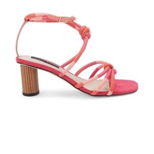 Aspire Block Heel Knotted Sandals